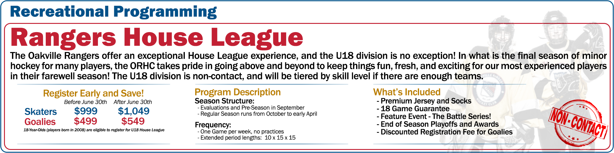 Recreational House League